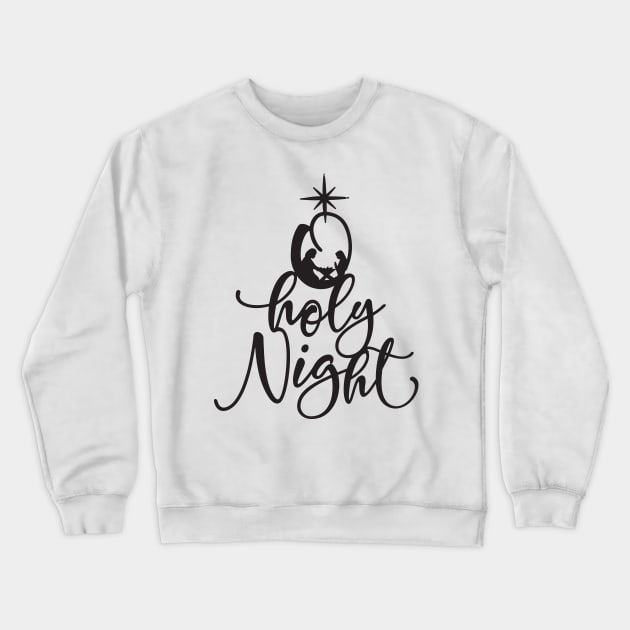 Holy Night Crewneck Sweatshirt by MZeeDesigns